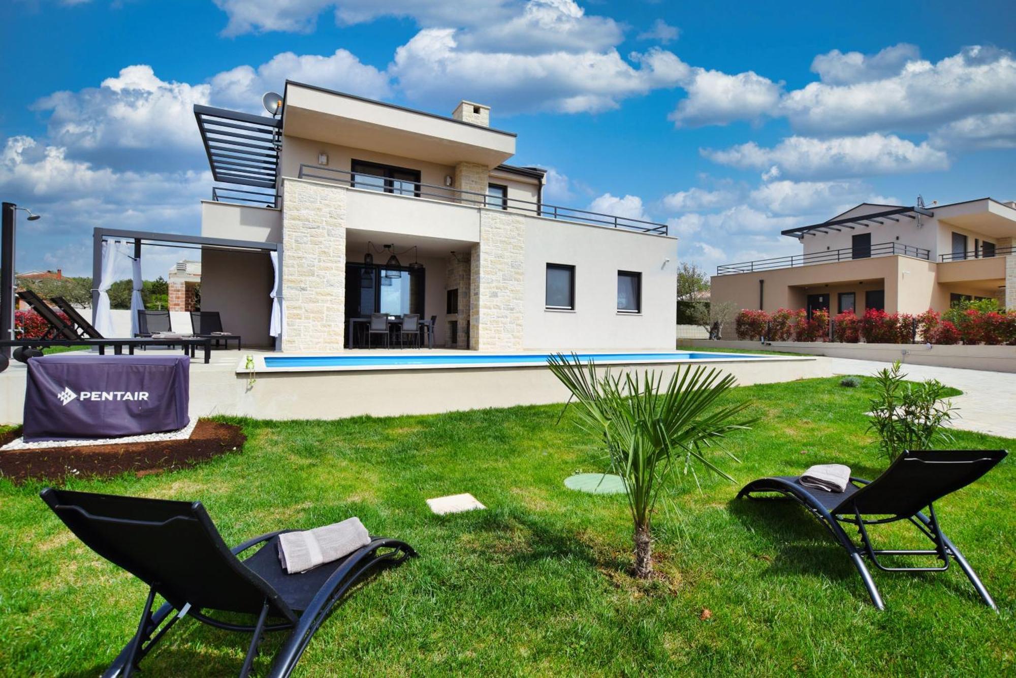 Villa Oskar Istrien Sveti Lovrec Pazenaticki ภายนอก รูปภาพ
